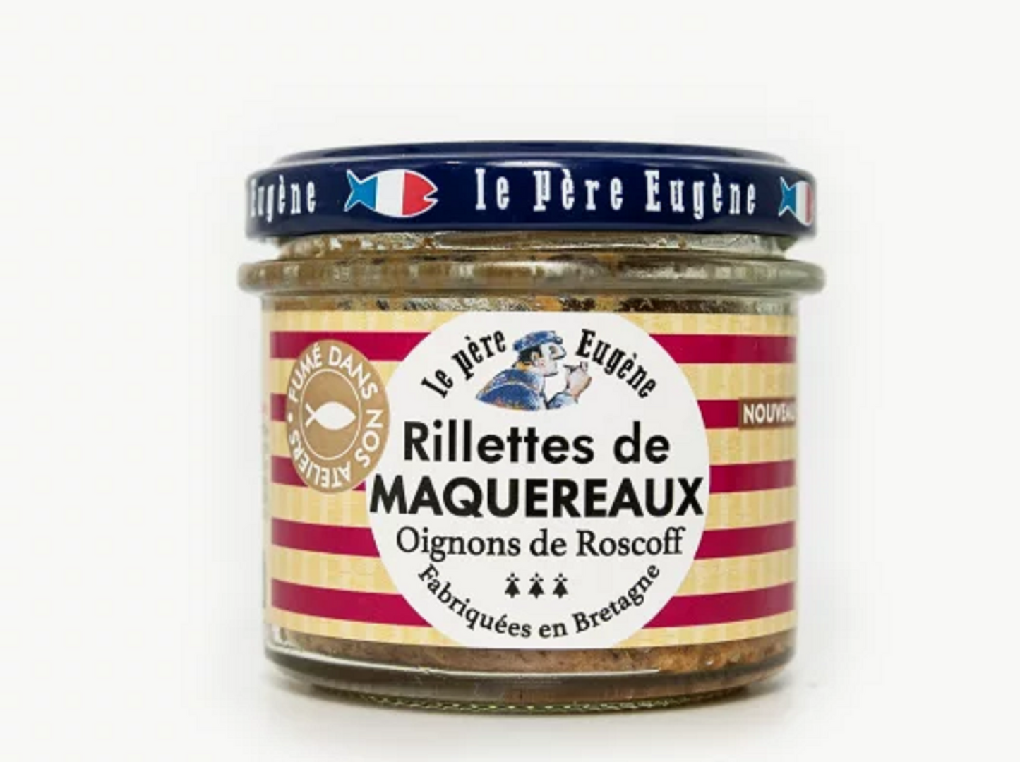 Rillettes de maquereau & oignons de Roscoff – 90 g