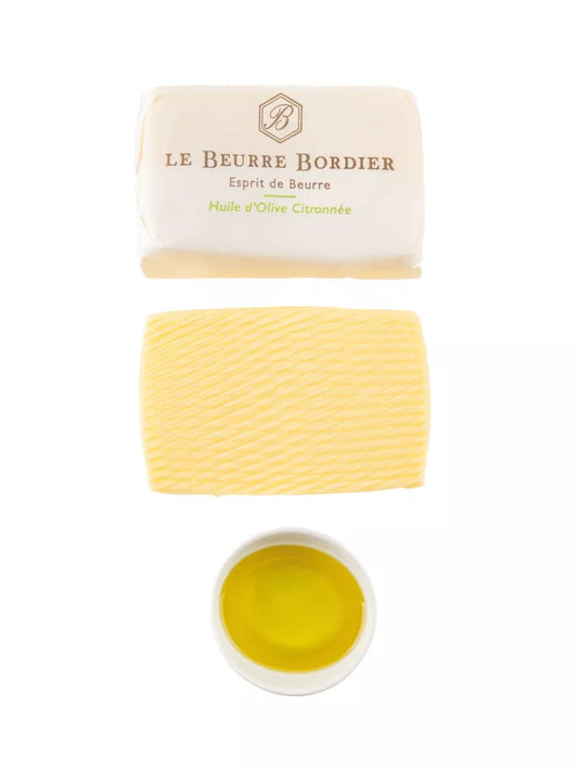 Beurre Bordier à l’Huile d’Olive Citronnée - 125g