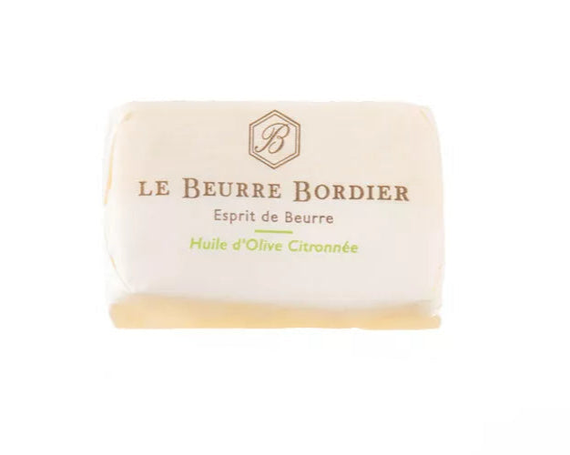 Beurre Bordier à l’Huile d’Olive Citronnée - 125g